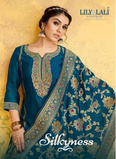 Silkyness By Lily Lali 15001 To 15006 Readymade Suit Wholesale Online Catalog